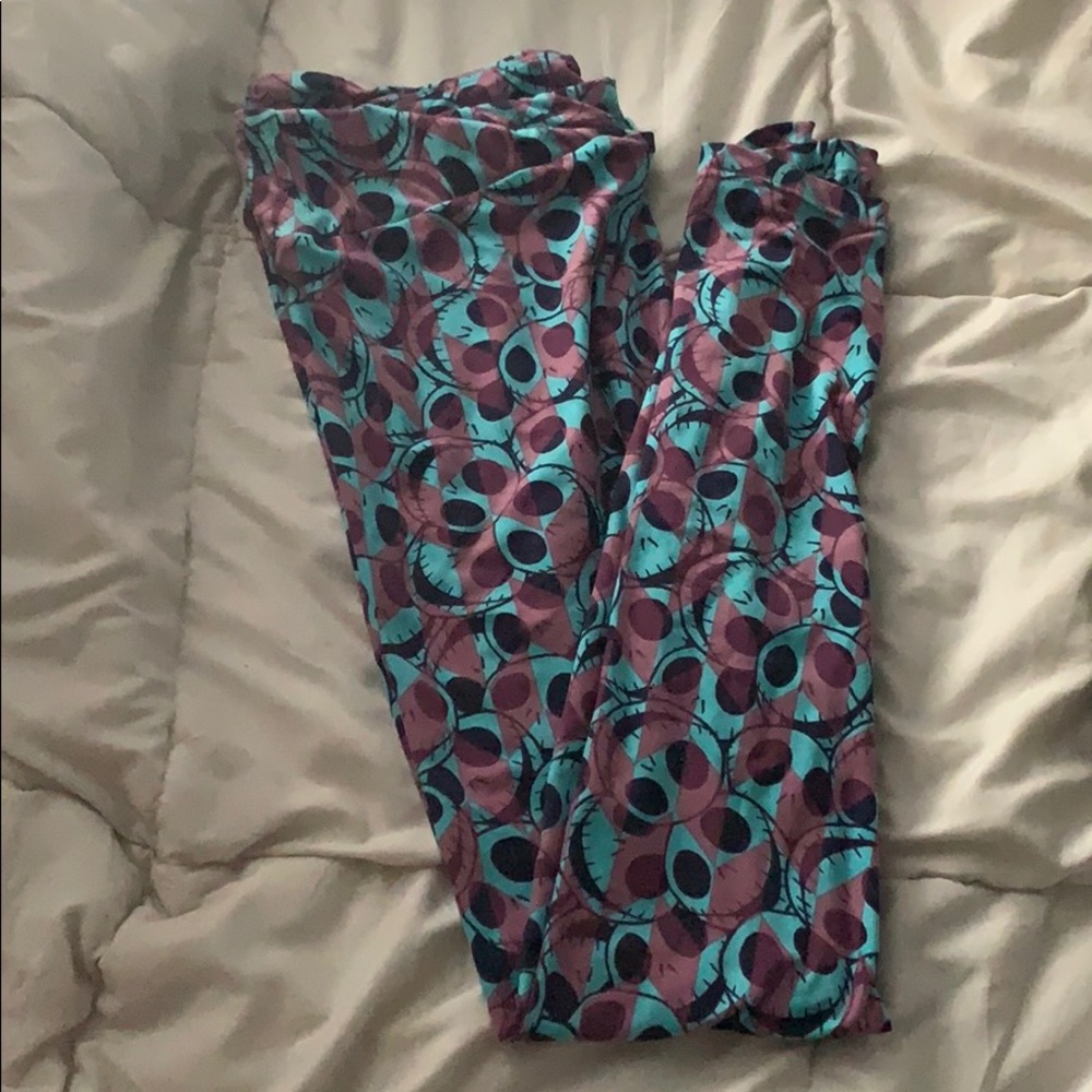 LuLaRoe Jack Skellington TC leggings